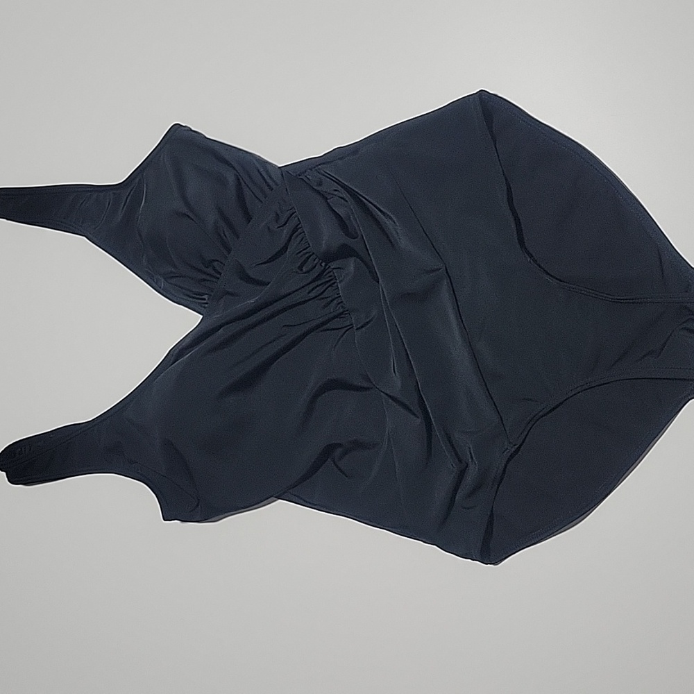 Paper Denim & Cloth Elegant Black One Piece Swimsuit 12